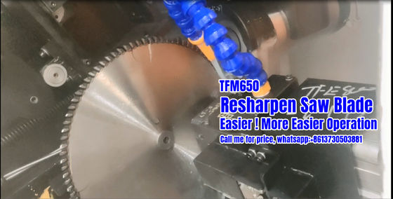 TFM650 Macchina per la fresatura di lame a sega circolare Tct CNC