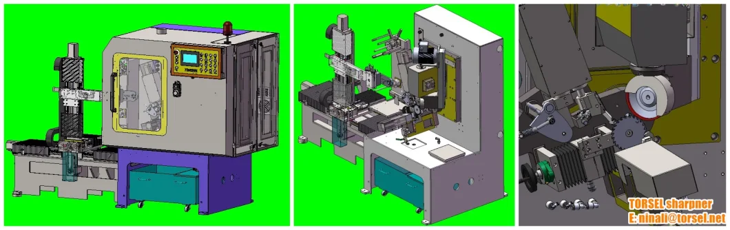 ATZ5100 Macchina di rettifica a CNC con caricatore per affilatura a TCT 6